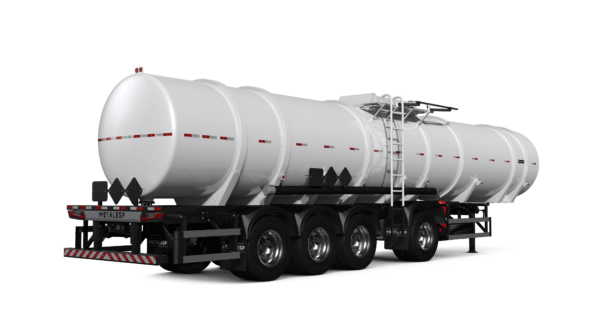 SEMIRREBOQUE TANQUE AÇO CARBONO | 4 EIXOS