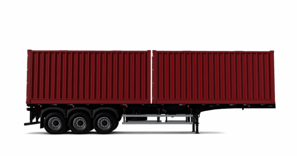 SEMIRREBOQUE PORTA CONTAINER ㅤㅤ 3 EIXOS COM PLATAFORMA - Imagem 5