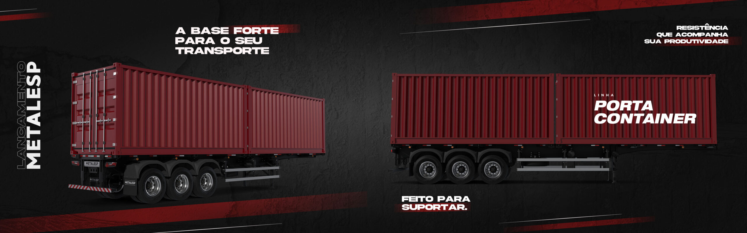 Leia mais sobre o artigo Nova Linha de Semirreboques Porta Container Metalesp:  A Base Forte para o Seu Transporte.